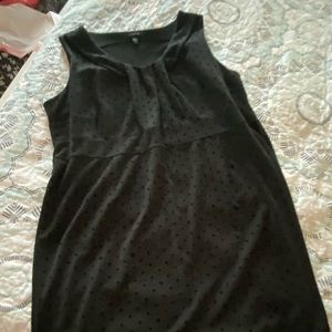 Black knit Lands End Dress